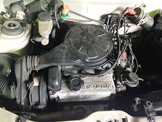 660CCの排気量のエンジン