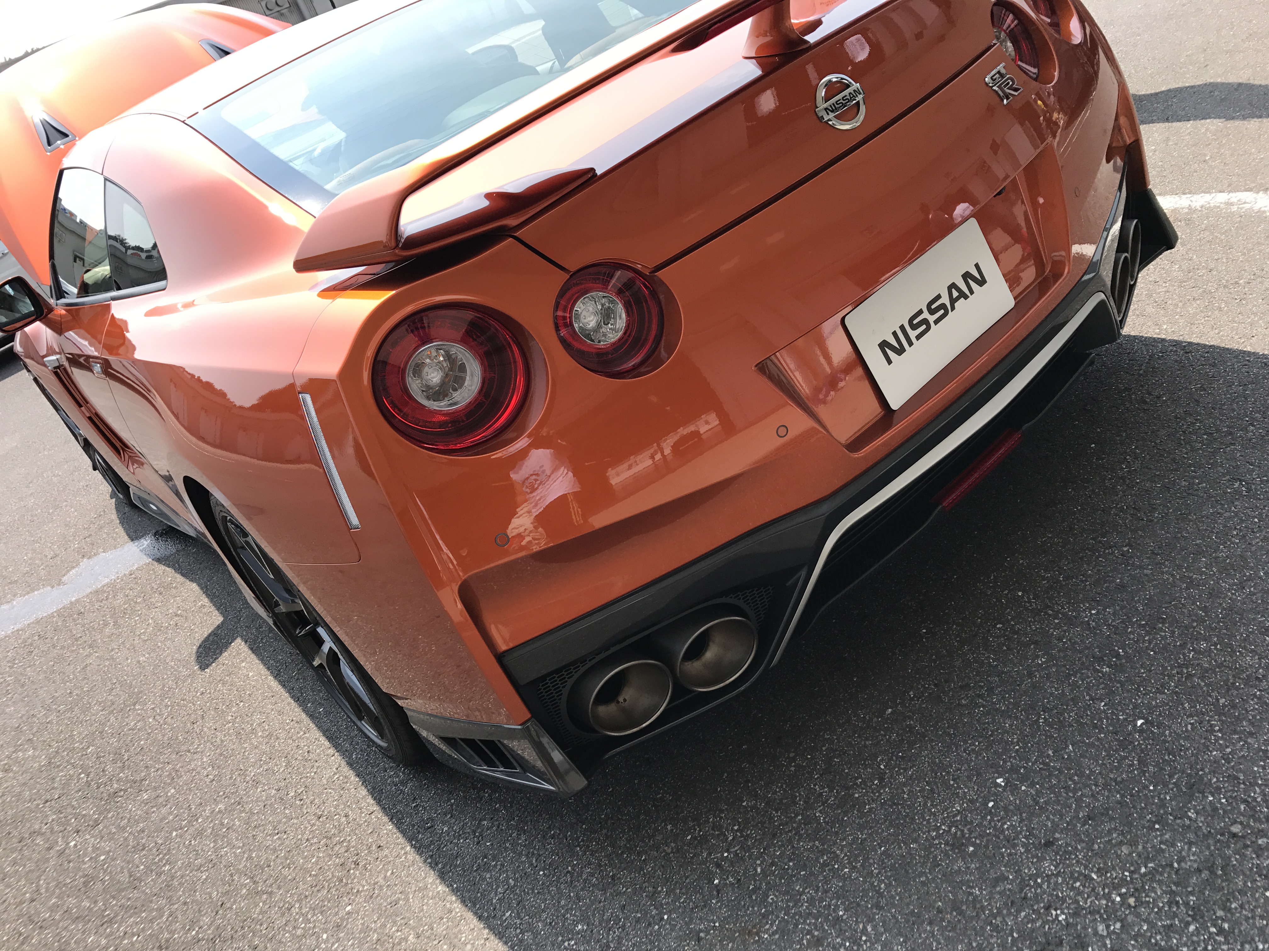 GT-R：リアのデザインが素晴らしい！