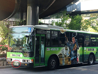 路線バスは商業目的で人を乗せるから緑ナンバー