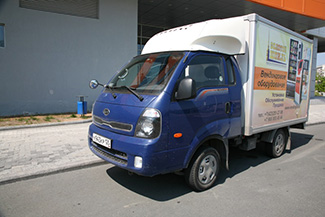 韓国ブランド車（起亜）の小型トラック